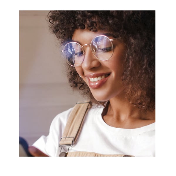 Shop online for Blue Block Screen Glasses Green Full Rim Rectangle